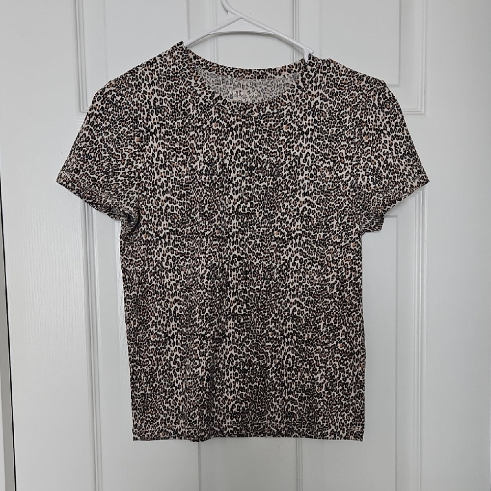 American Eagle Outfitters Animal Print Top